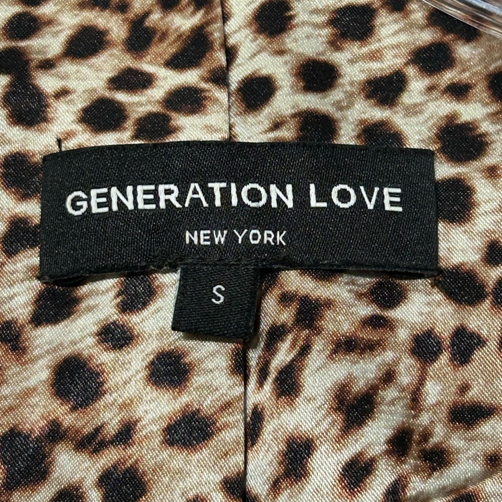 Generation Love Peyton Combo Double Breasted wool blend Blazer - Picture 13 of 15